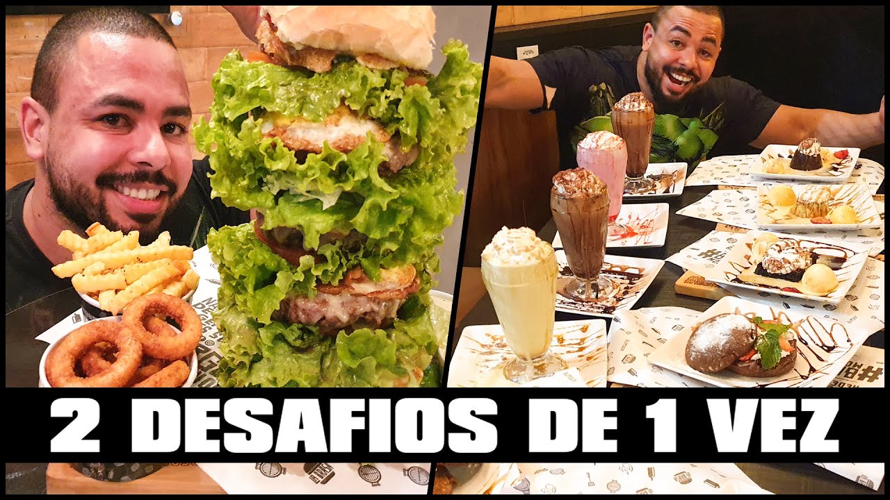 2 DESAFIOS DE UMA VEZ | BUGANDO O RESTAURANTE