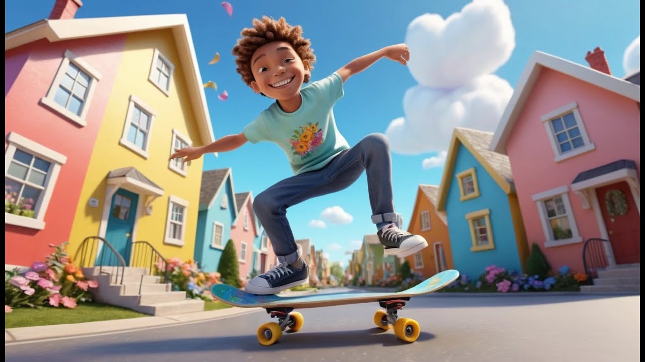 Subway Surfers Mini Skater Jumped Over AV1 | Kids Songs & Nursery Rhymes