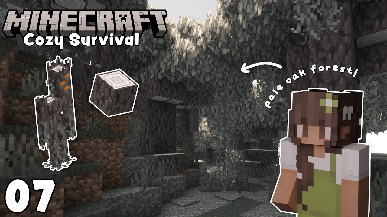 Exploring the Pale Garden | Minecraft Survival Let's Play - Ep. 07