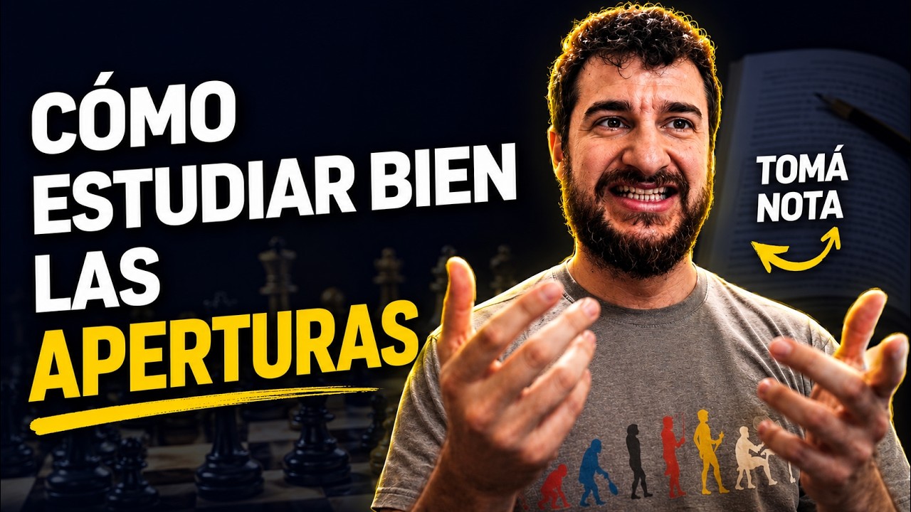 CÓMO elegir ✅y ESTUDIAR correctamente APERTURAS 🤓