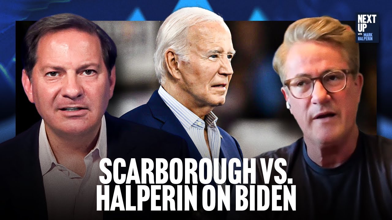 Joe Scarborough and Mark Halperin Spar Over Whether Biden Would Have Been Helped By Appearing More