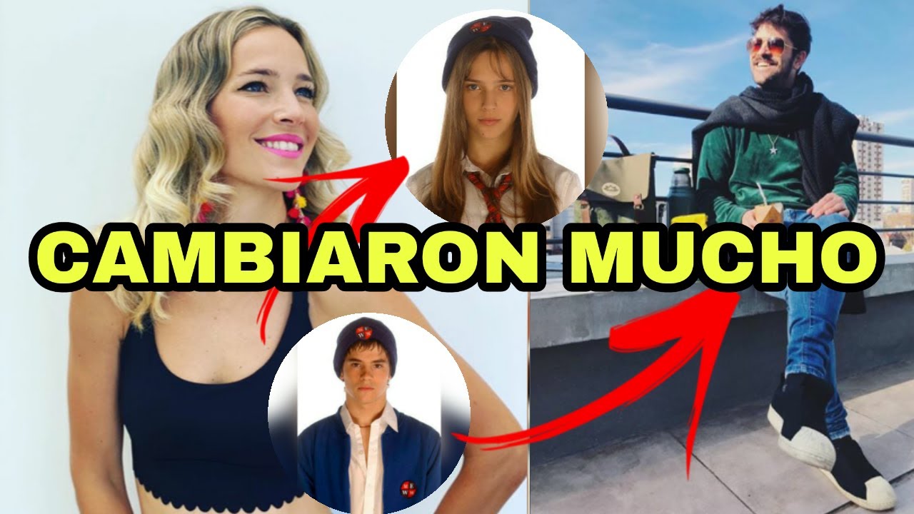 Rebelde Way Antes y Después - 2020 / Edades y fotografías actuales / El Lado Curioso