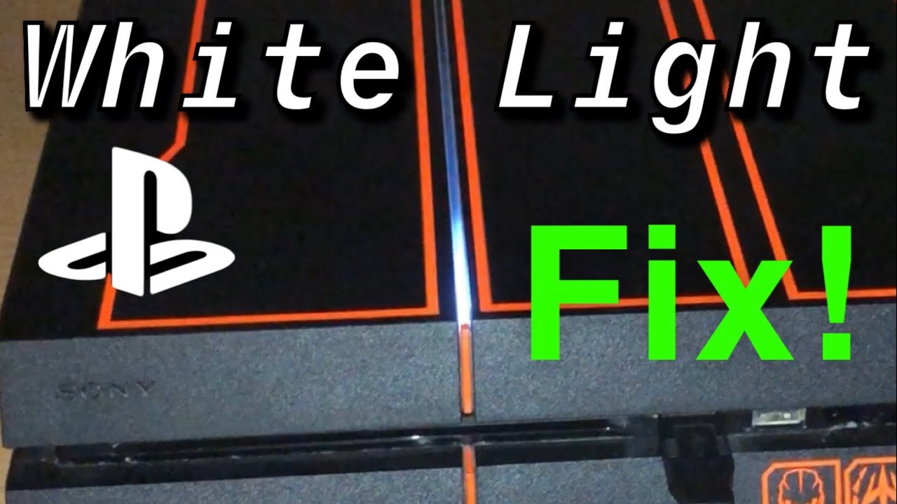 PS4 HOW TO FIX BLINKING WHITE LIGHT OF DEATH! Fix Solution Repair