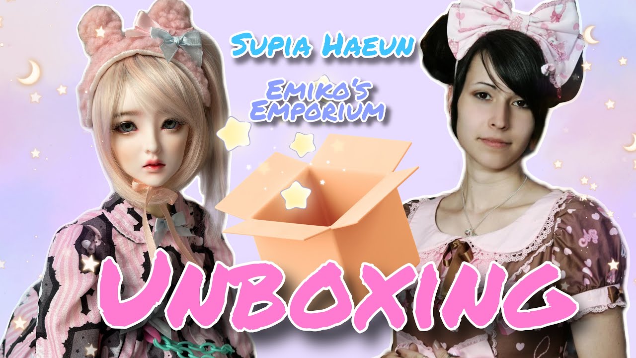 UNBOXING Supiadoll Haeun + stunning BJD sized jewelry from Emiko's Emporium
