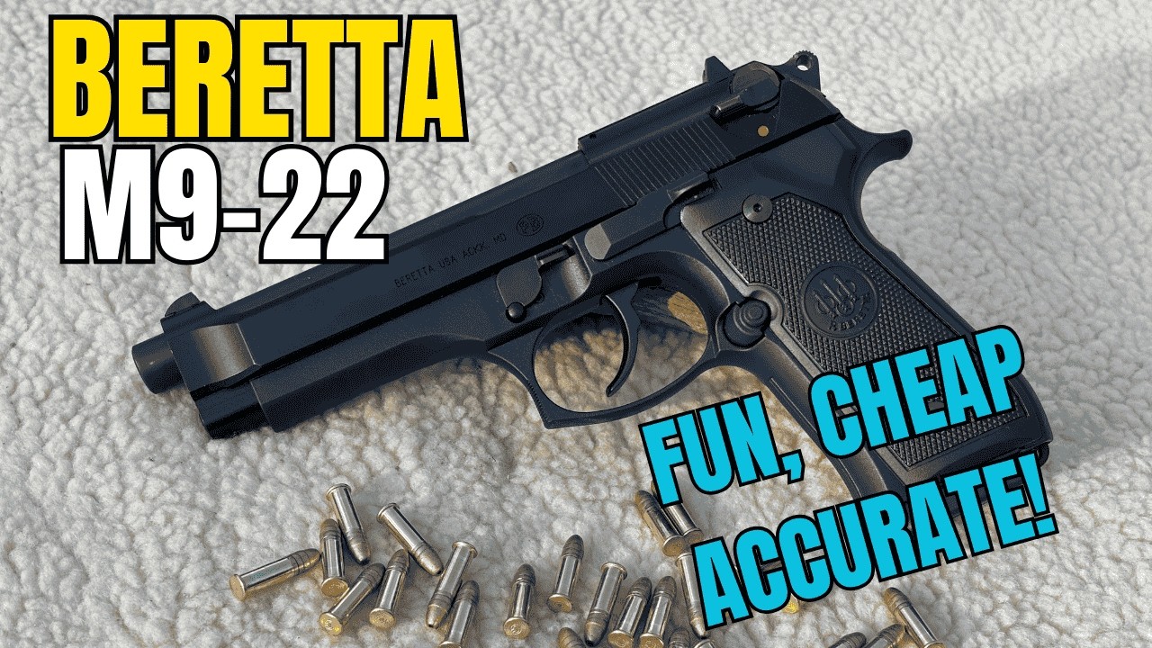 Beretta M9-22 with New Targets!