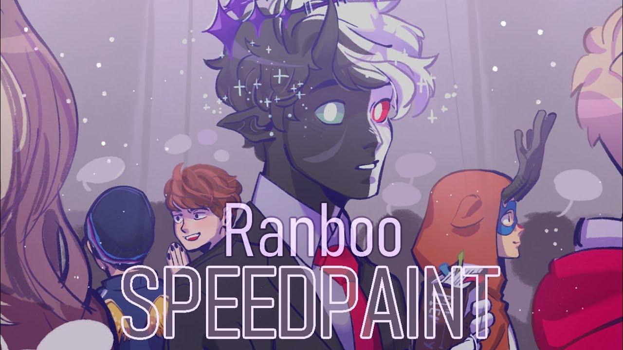 ranboo joined the server! - dream smp (speedpaint)