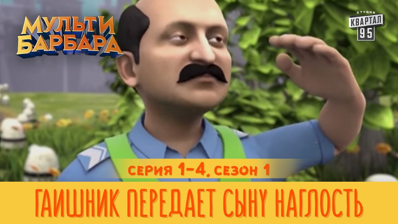 Мульти Барбара - сезон 1, серии 1 - 4 | ГАИшник передает сыну наглость | Только правда в семье