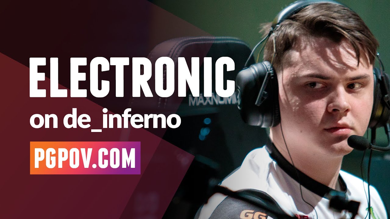 [CSGO POV] electronic (NaVi) vs NiP / 28-13 / de_inferno // Player Settings in desc.
