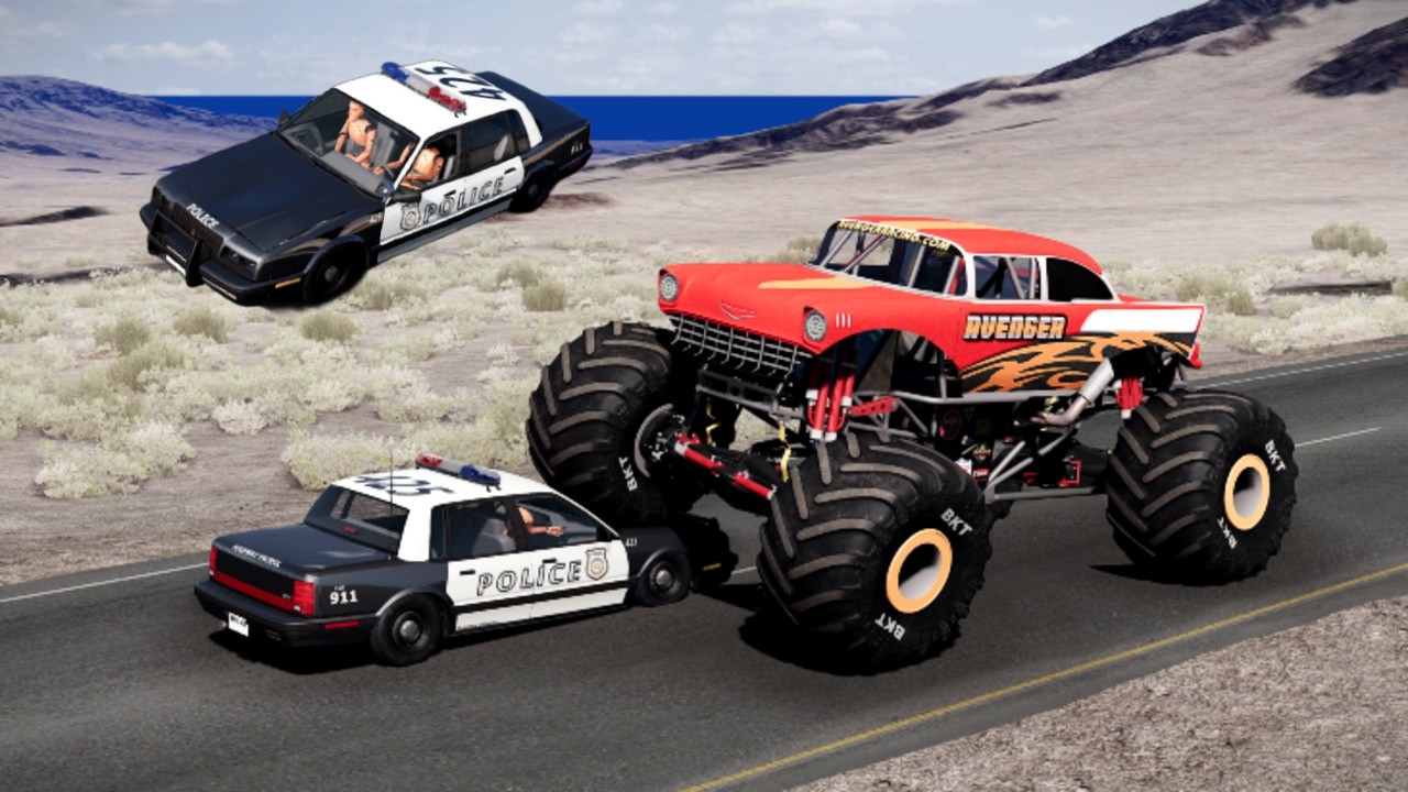 Epic Police Chases & Crashes (BeamNG.drive) | EP.5