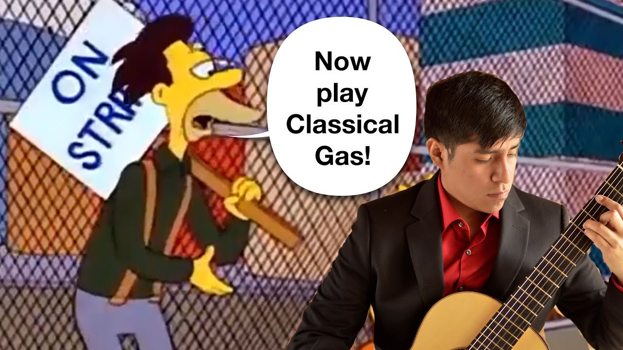 Classical Guitarist Struggles