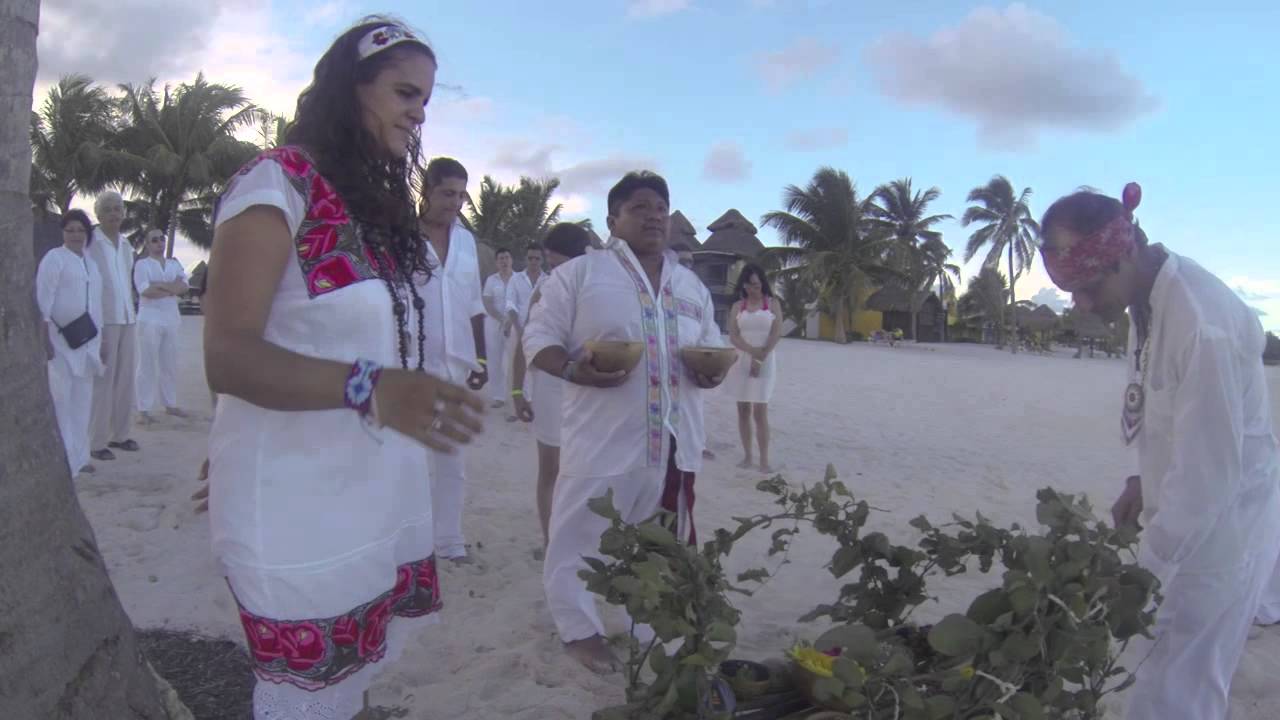Boda Maya - Cassie y Raul - Mayan Wedding Ceremony