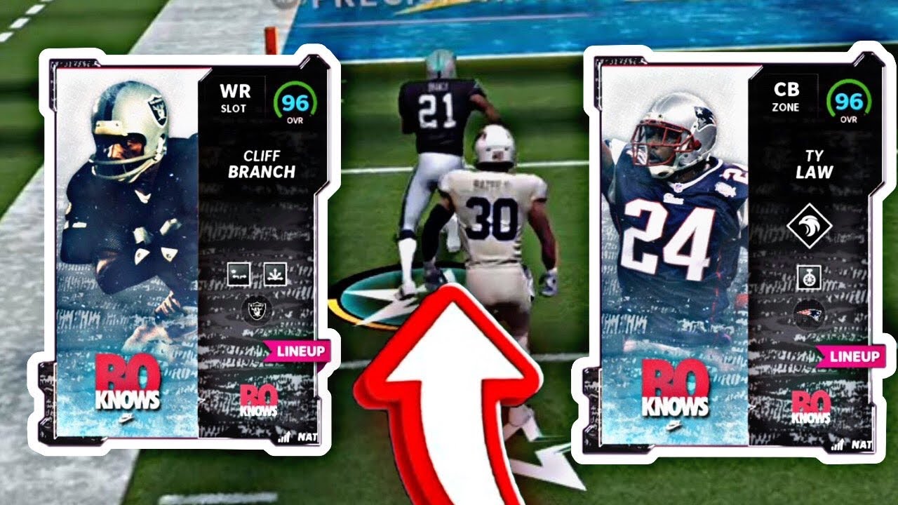 BO KNOWS CLIFF BRANCH & TY LAW GAMEPLAY! MADDEN 22 ULTIMATE TEAM