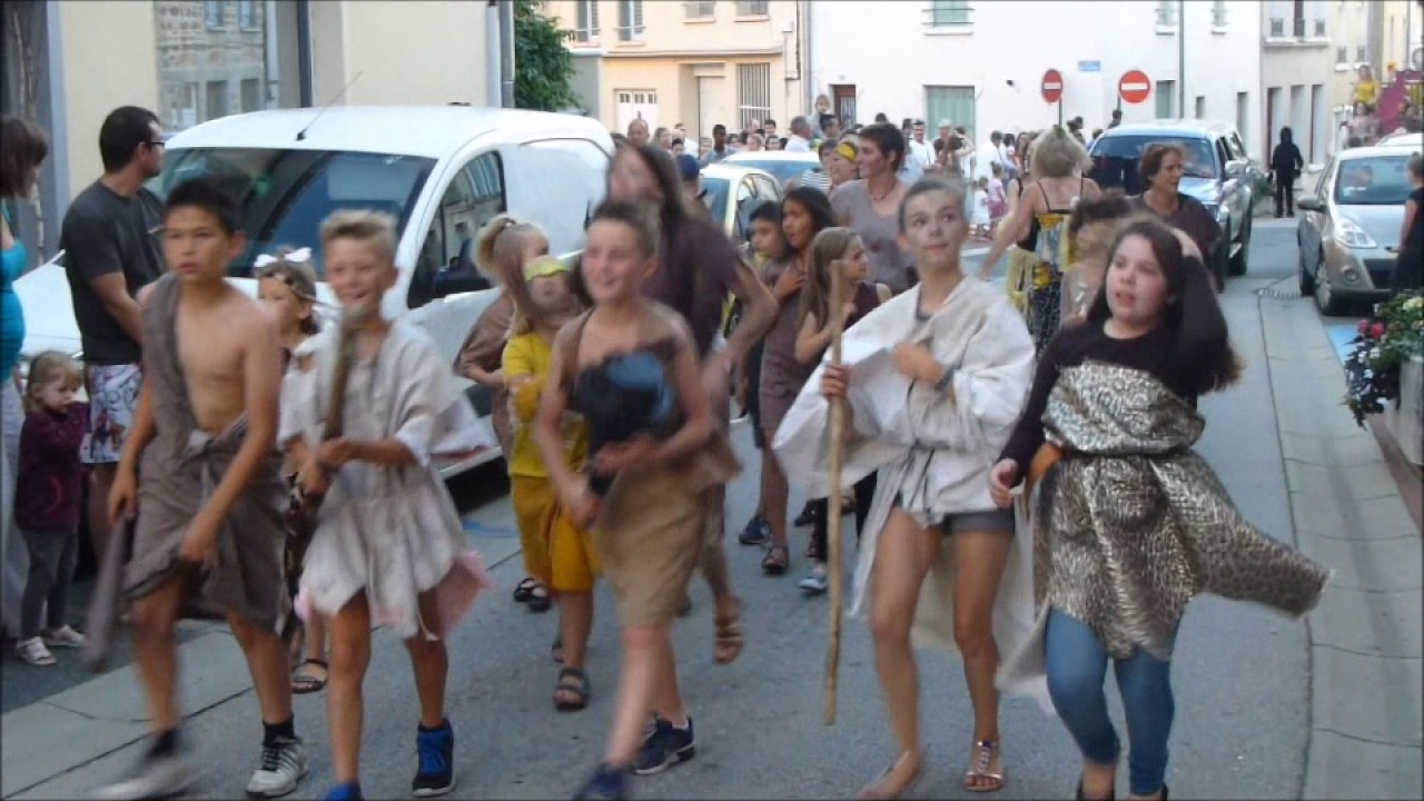 Défilé du 13 juillet 2017 à Chazelles-sur-*Lyon