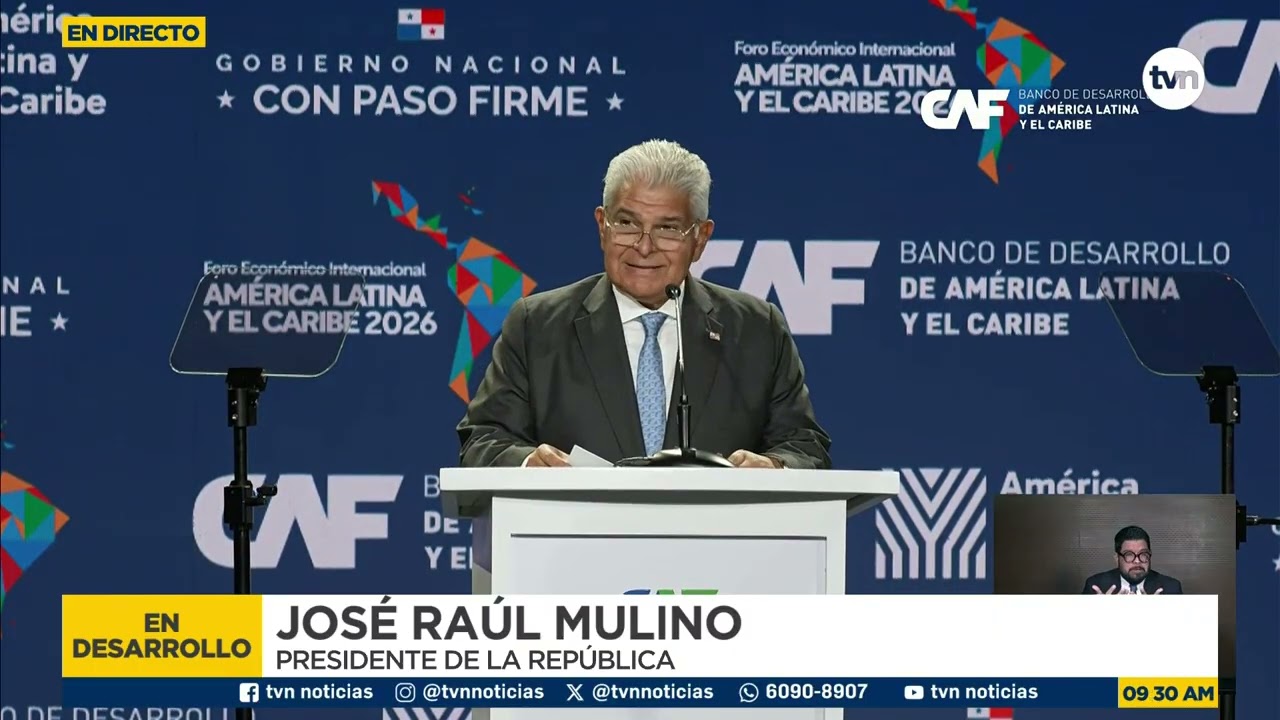 Presidente Mulino llama a la integración regional y al trabajo conjunto