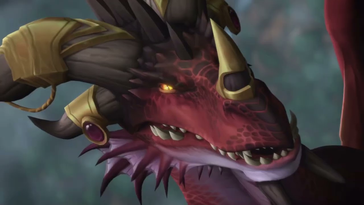 Alexstrasza vs Raszageth cinematica Dragonflight