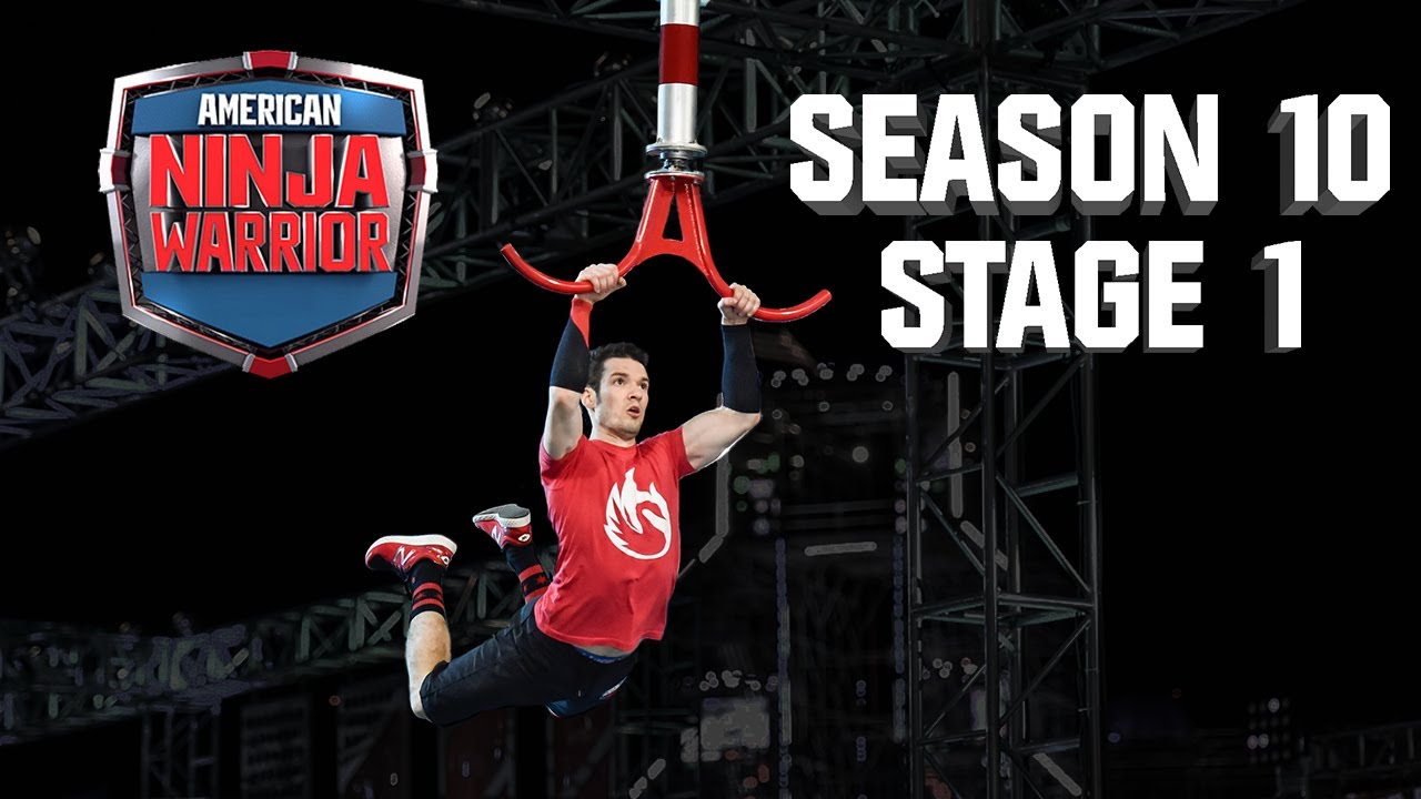 Ethan Swanson American Ninja Warrior 2018 - Stage 1 Buzzer