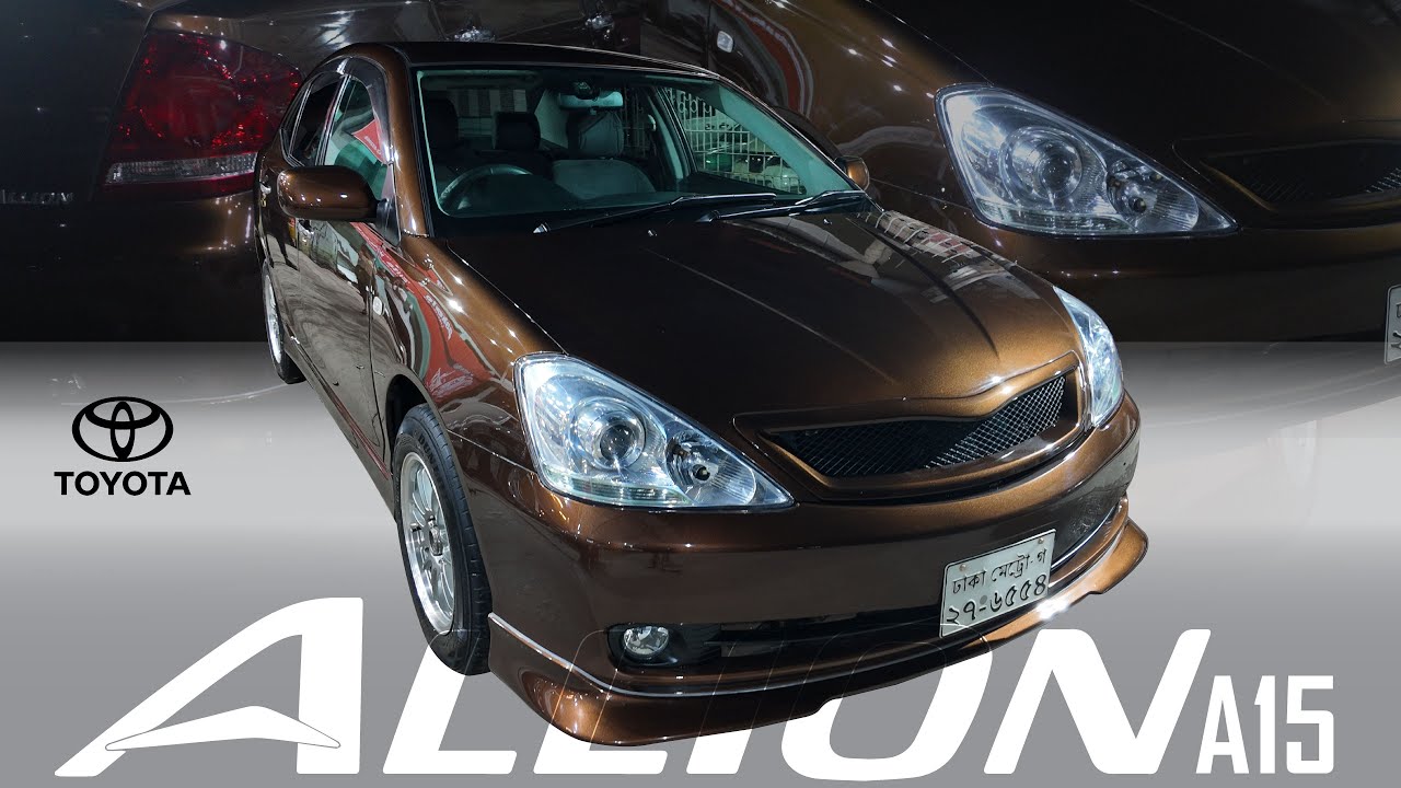 1 of 1 Toyota Allion 2006 with custom Paint and Genuine Body kits. Full Build by @EliteMotorss