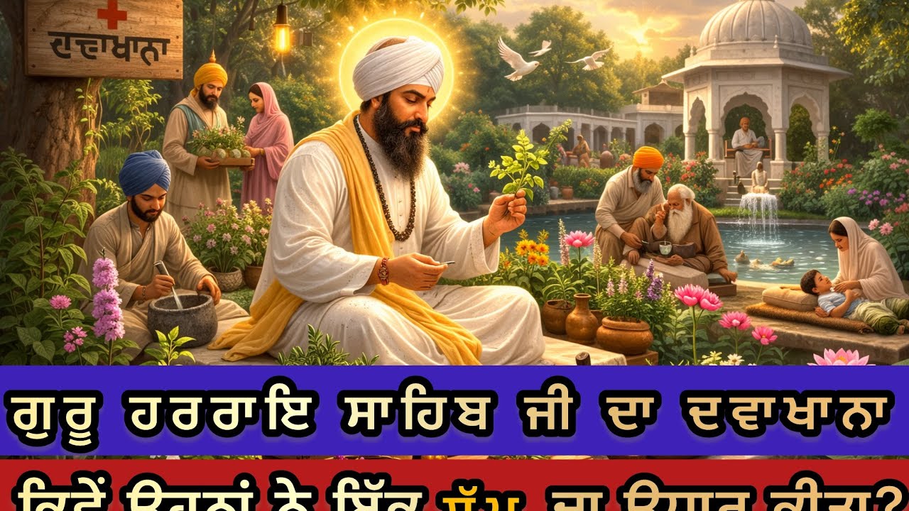 ਗੁਰੂ ਹਰਿਰਾਇ ਸਾਹਿਬ ਜੀ ਦਾ ਦਵਾਖਾਨਾ ਅਤੇ ਉਹਨਾਂ ਨੇ ਕਿਵੇਂ ਇੱਕ ਸੱਪ ਦਾ ਉਧਾਰ ਕੀਤਾ॥