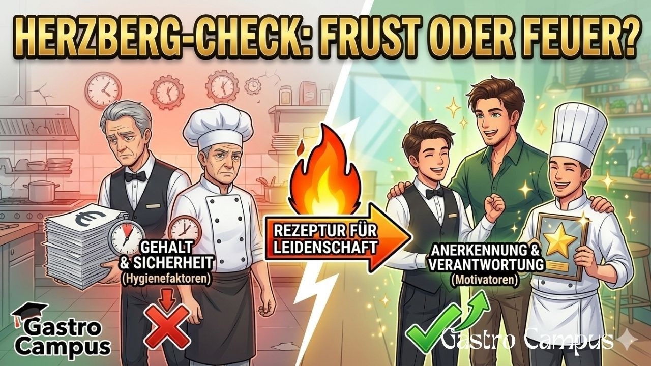 Herzberg-Theorie: Warum Gehalt allein niemals motiviert! Personalmanagement