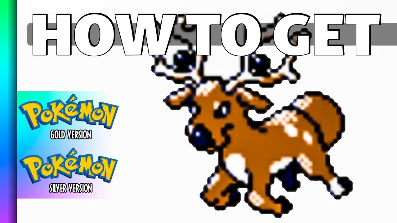 HOW TO GET Stantler in Pokemon Gold and Silver
