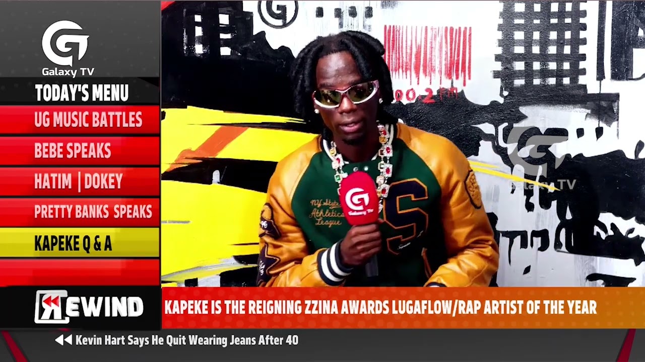 Kapeke dares Ugandan rappers to a rap battle |  Rewind