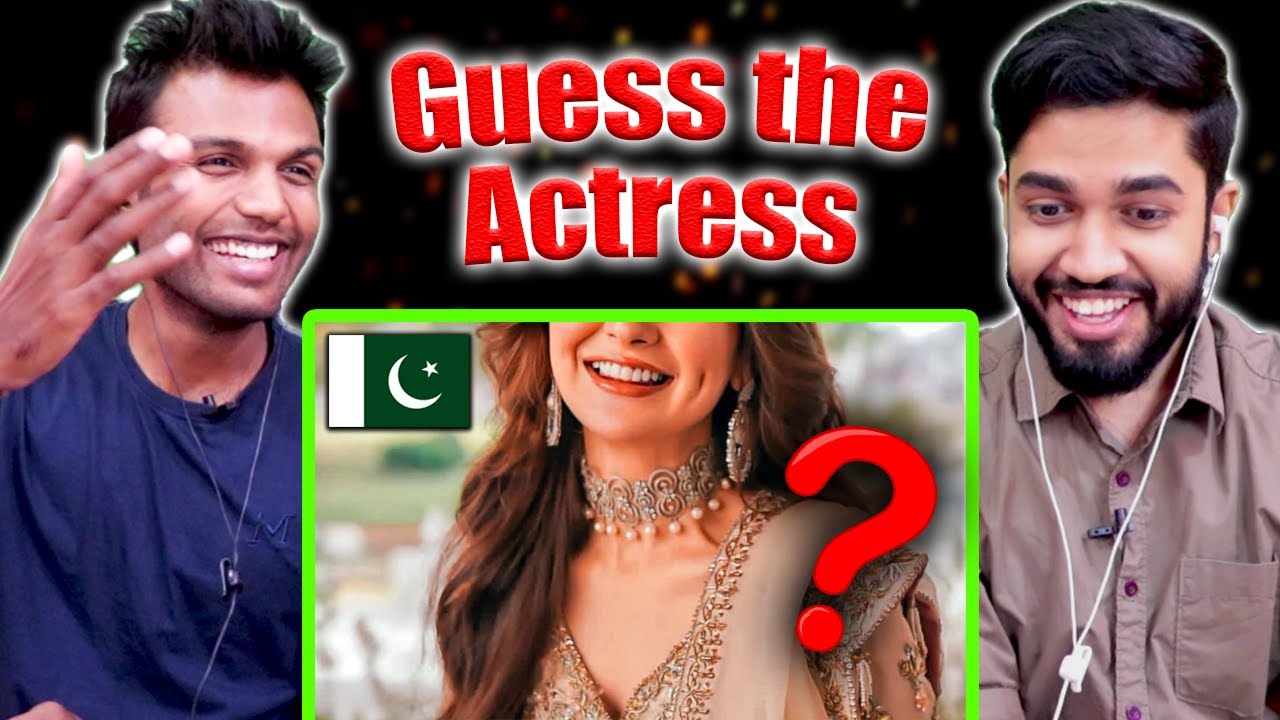Guess the Pakistani Actress Challenge!