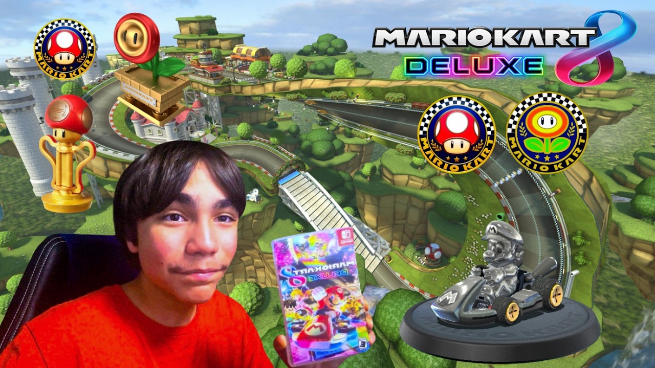 Maxima Velocidad En Mario Kart 8 Deluxe Ha Comenzado! 😎 #1 ( Aceleración 200cc ) - SamuelR11