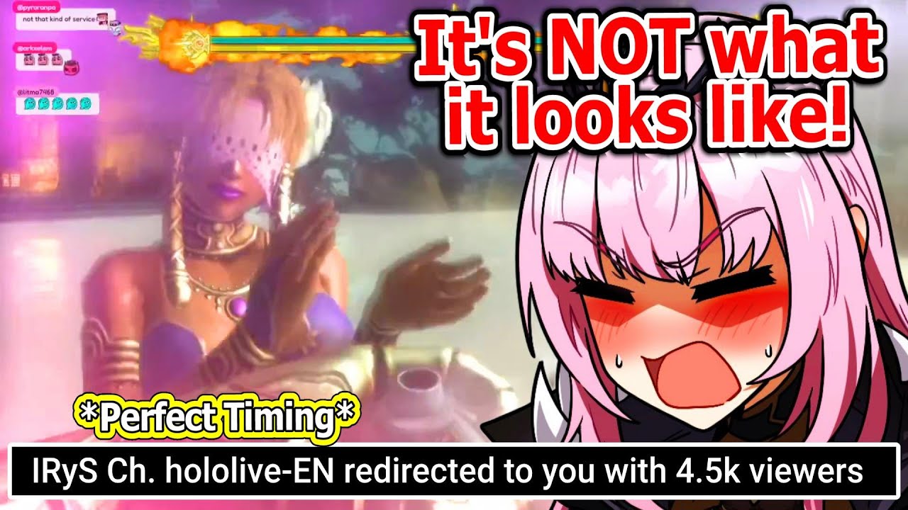 IRyS Raided Calli's Stream with Perfect Timing to Make It Awkward...