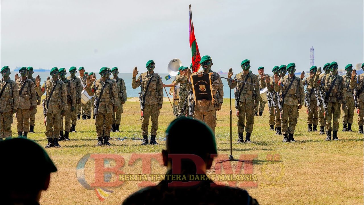43 Perajurit Komando Angkat Ikrar 12 Sumpah