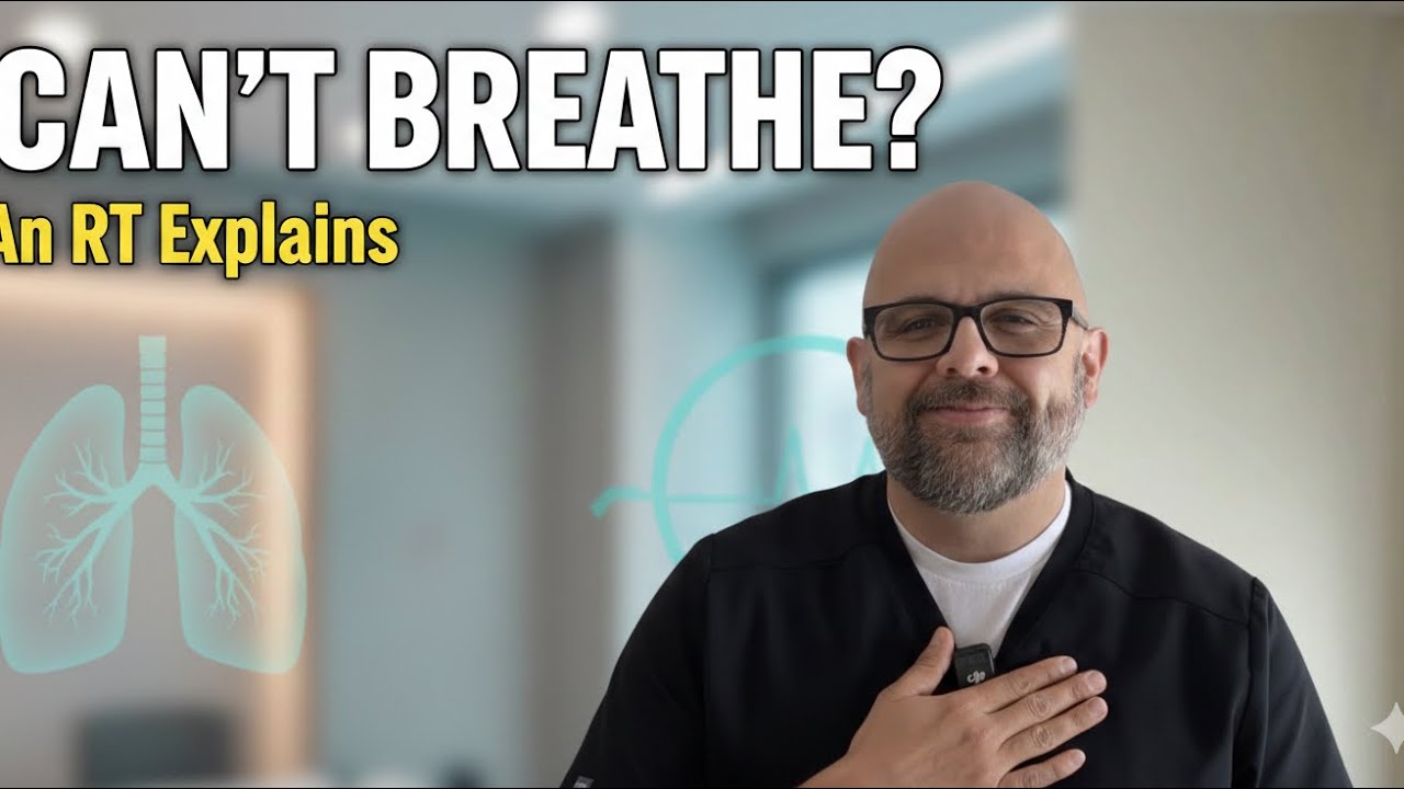 How to Stop Shortness of Breath from Anxiety | Respiratory Therapist Explains