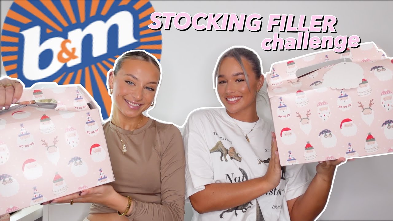 B&M STOCKING FILLER CHALLENGE🎄 with my best friend!!