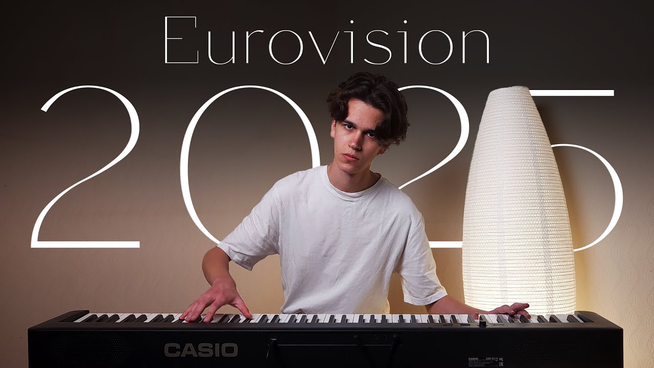 Eurovision 2025 | All 37 songs in a piano medley