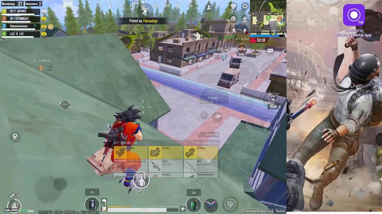 Aziz is Live Bgmi Gameplays Concrete Lobby 🎯