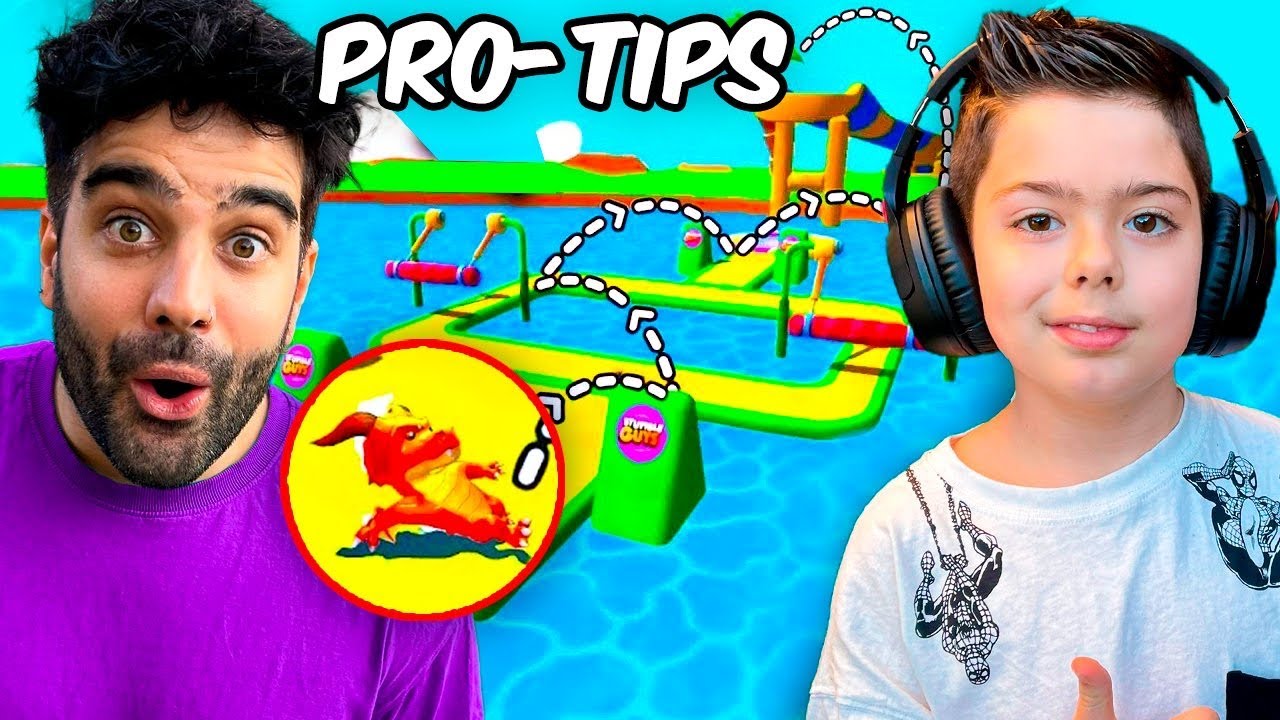 REACCIONO a LOS PRO TIPS de ARES en STUMBLE GUYS #2