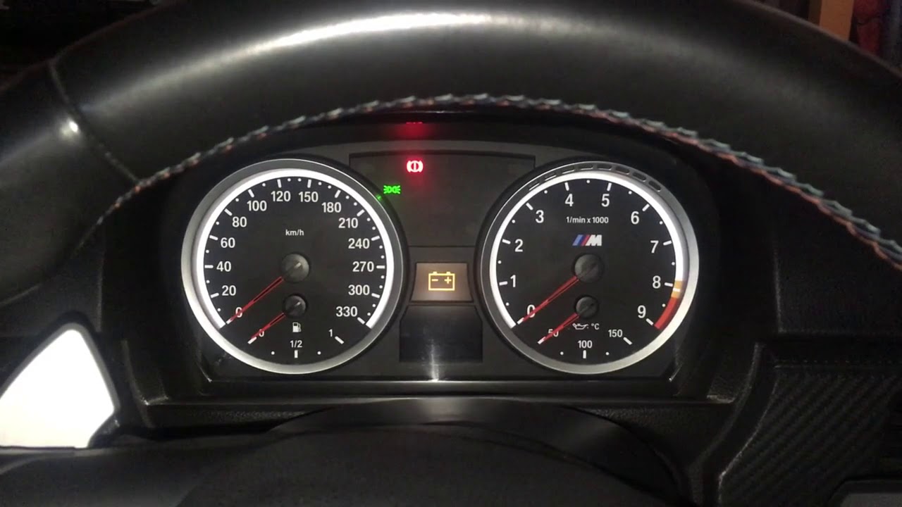 BMW E90 M3 Low Battery Warning and Automatic Shutdown