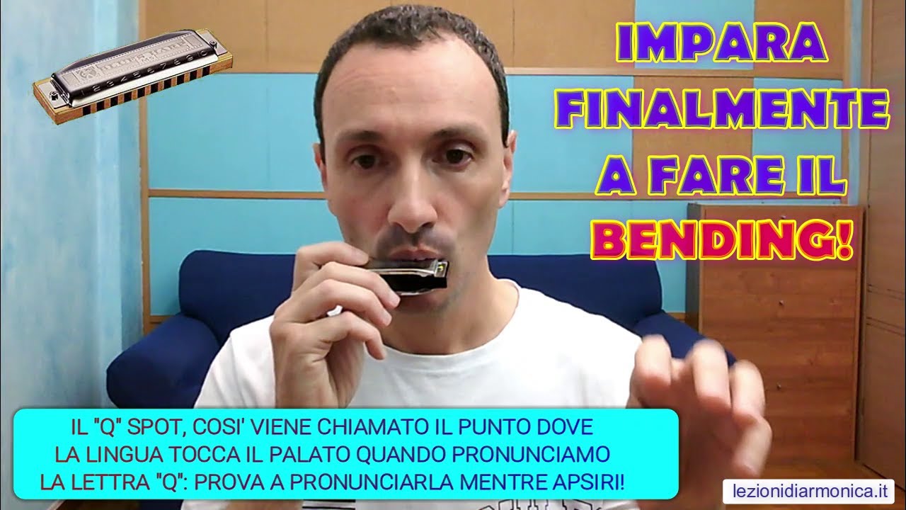 Impara finalmente a fare il bending con l'armonica!