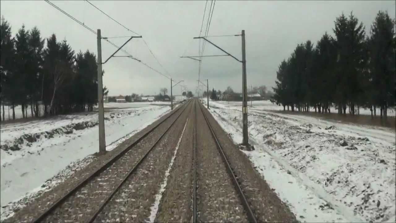 Cabview TLK35102/3 Kraków Główny - Sprowa - Szczekociny - Starzyny - Koniecpol
