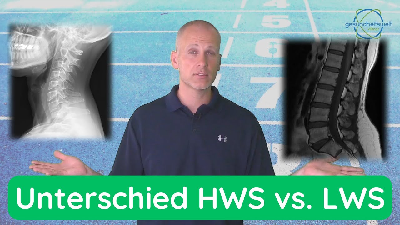 Bandscheibenvorfall - Unterschied zwischen der Hals- und Lendenwirbelsäule? (HWS vs. LWS)