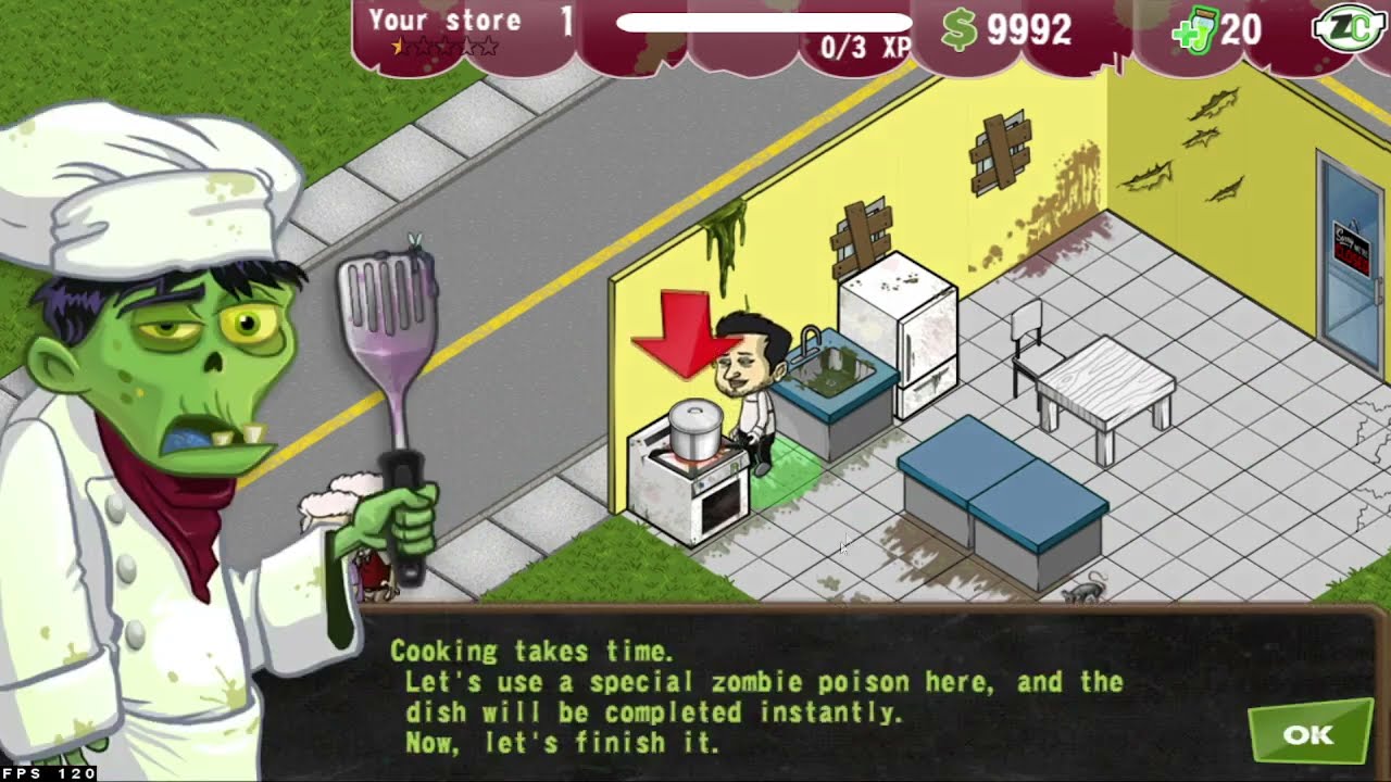 How to install Zombie Cafe of Android/PC 2023 in English (mostly)