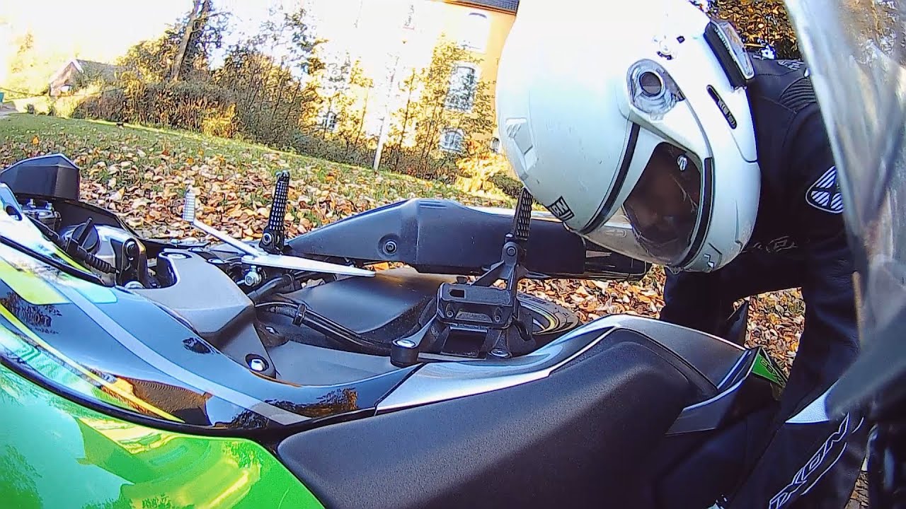 ZX6R | my first little unlucky fall ...