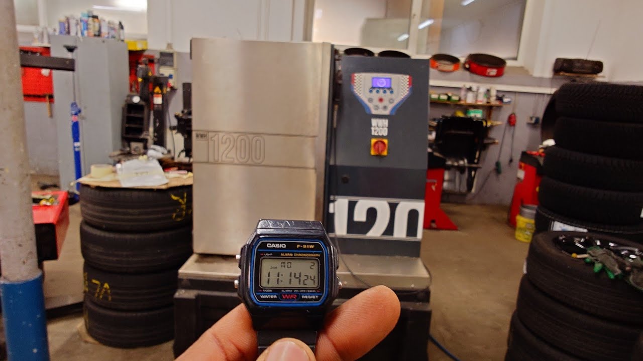 Casio F-91W Machine Test