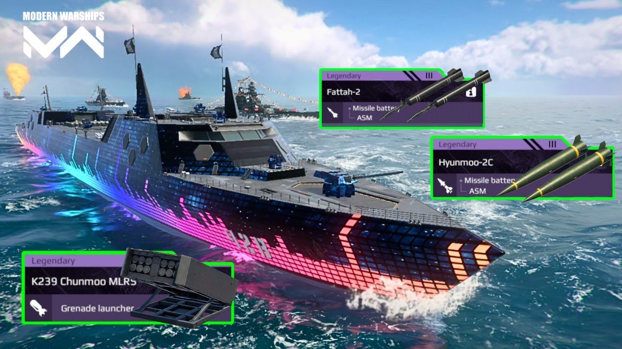 ROKS GEOBUKSEON II - MOST BRUTAL ANTI FLAIR MISSILE 🔥 MODERN WARSHIPS 