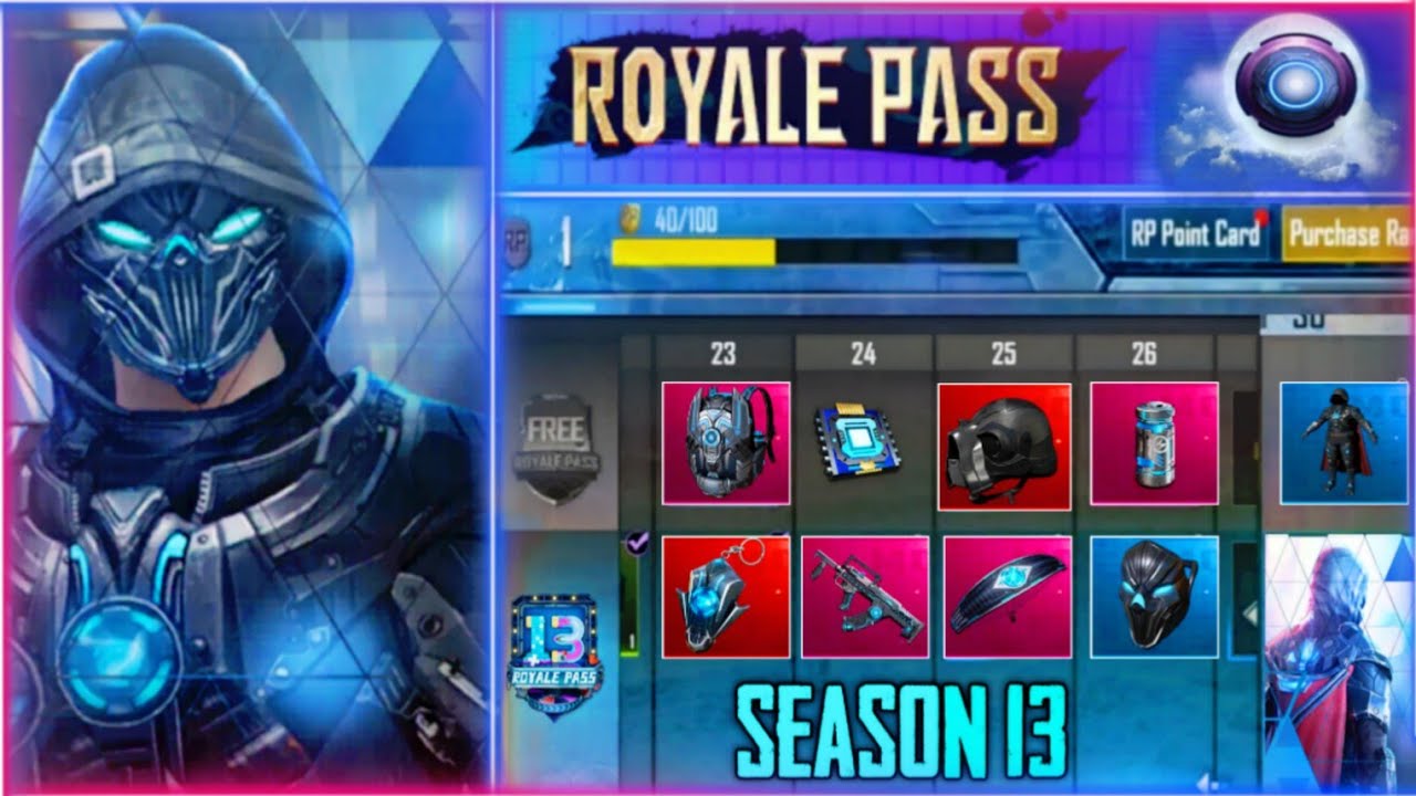PUBG MOBILE SEASON 13 ROYAL PASS - S13 RP REWARDS | LEAKS OF SEASON 13 WITH ROYALE PASS REWARDS PUBG