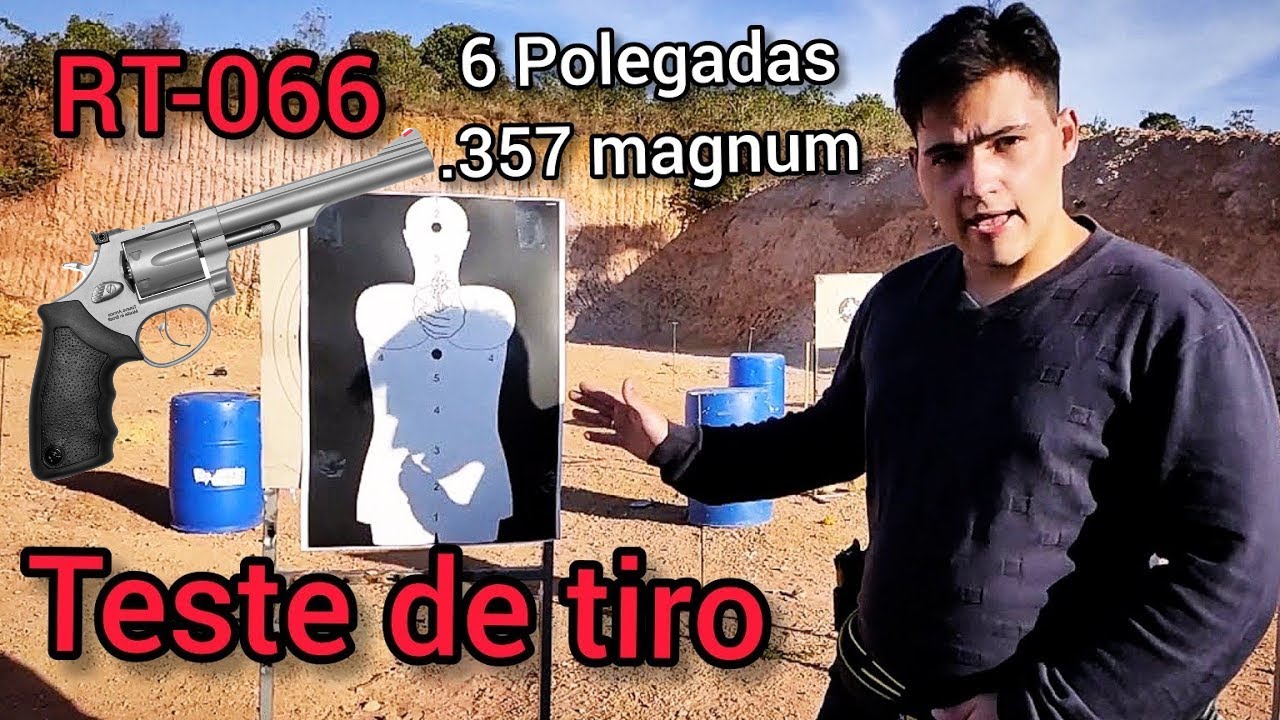 ATIRANDO COM O RT-66 DA TAURUS !