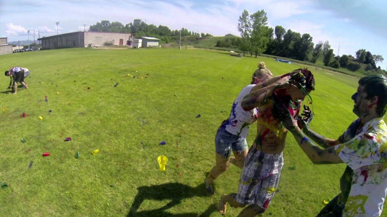 Senior Class Paint Fight