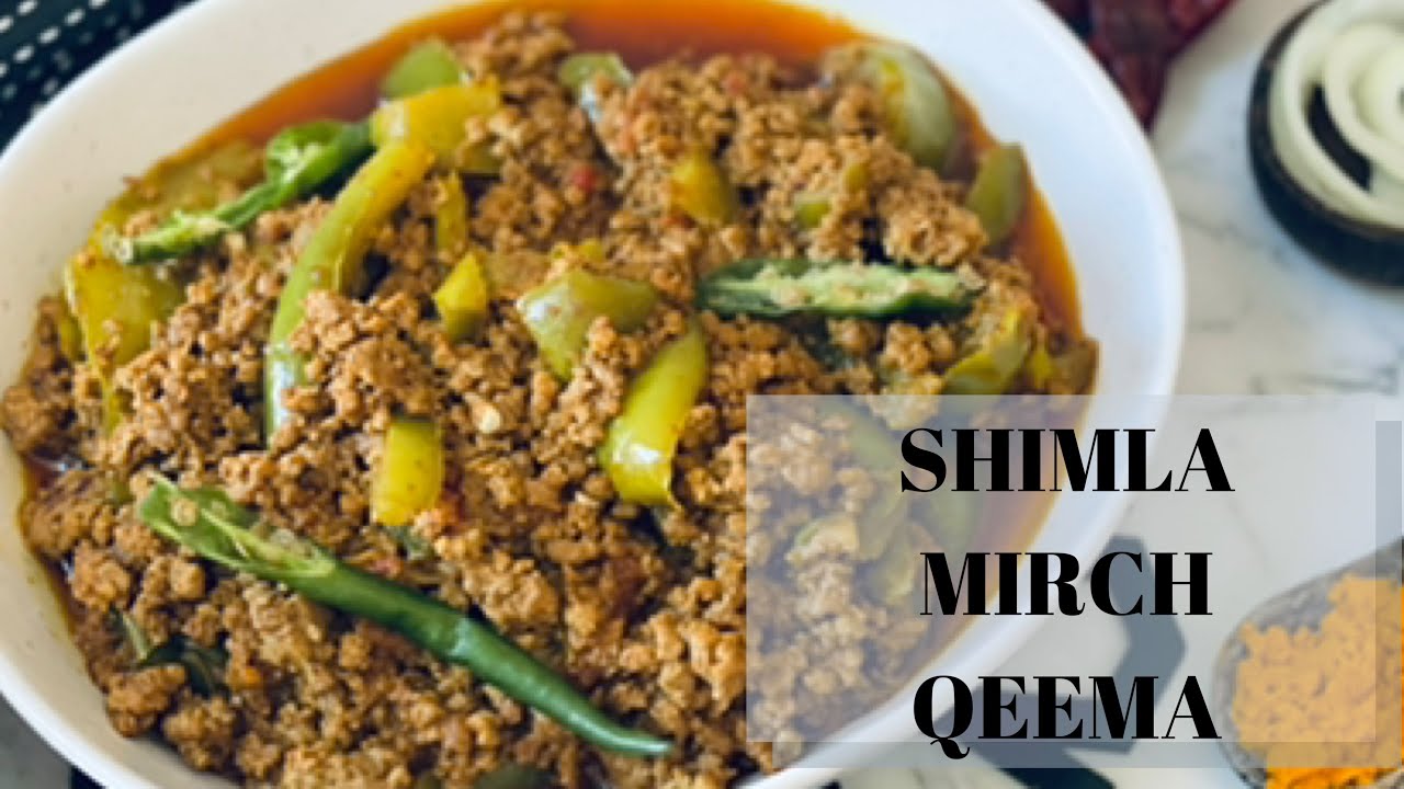 INSTANT POT SHIMLA MIRCH QEEMA | BEST RECIPE | PAKISTANI CURRy