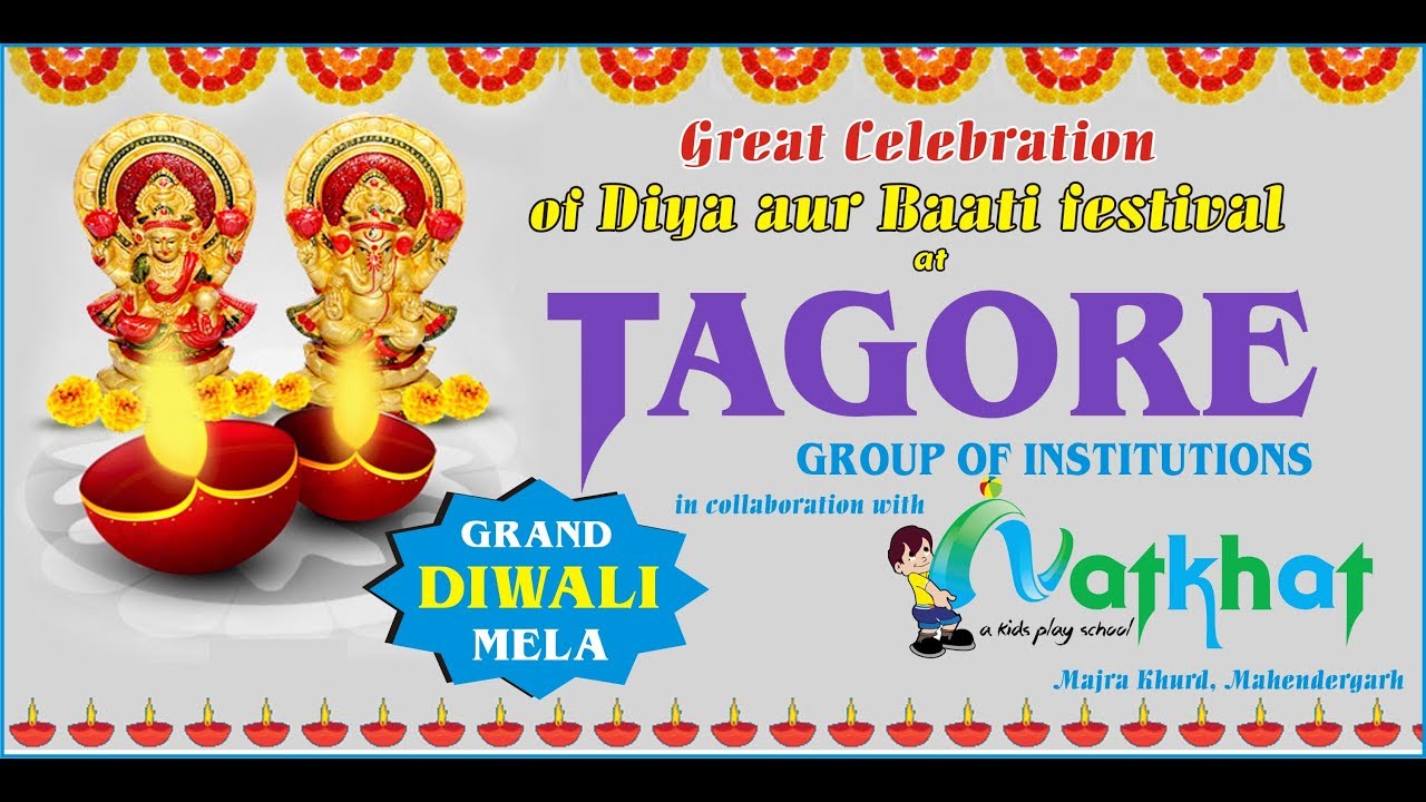 Tagore School Mohindergarh Diwali Mela Part 1