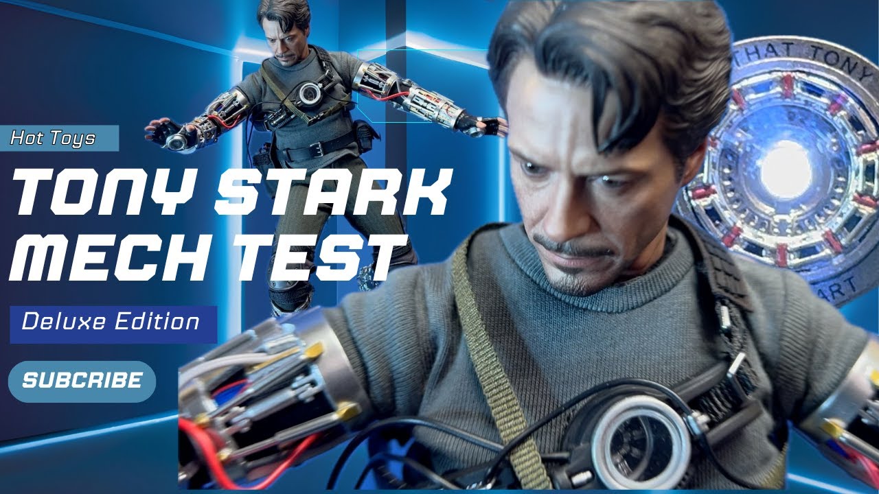 Hot Toys Tony Stark Mech test Deluxe Version