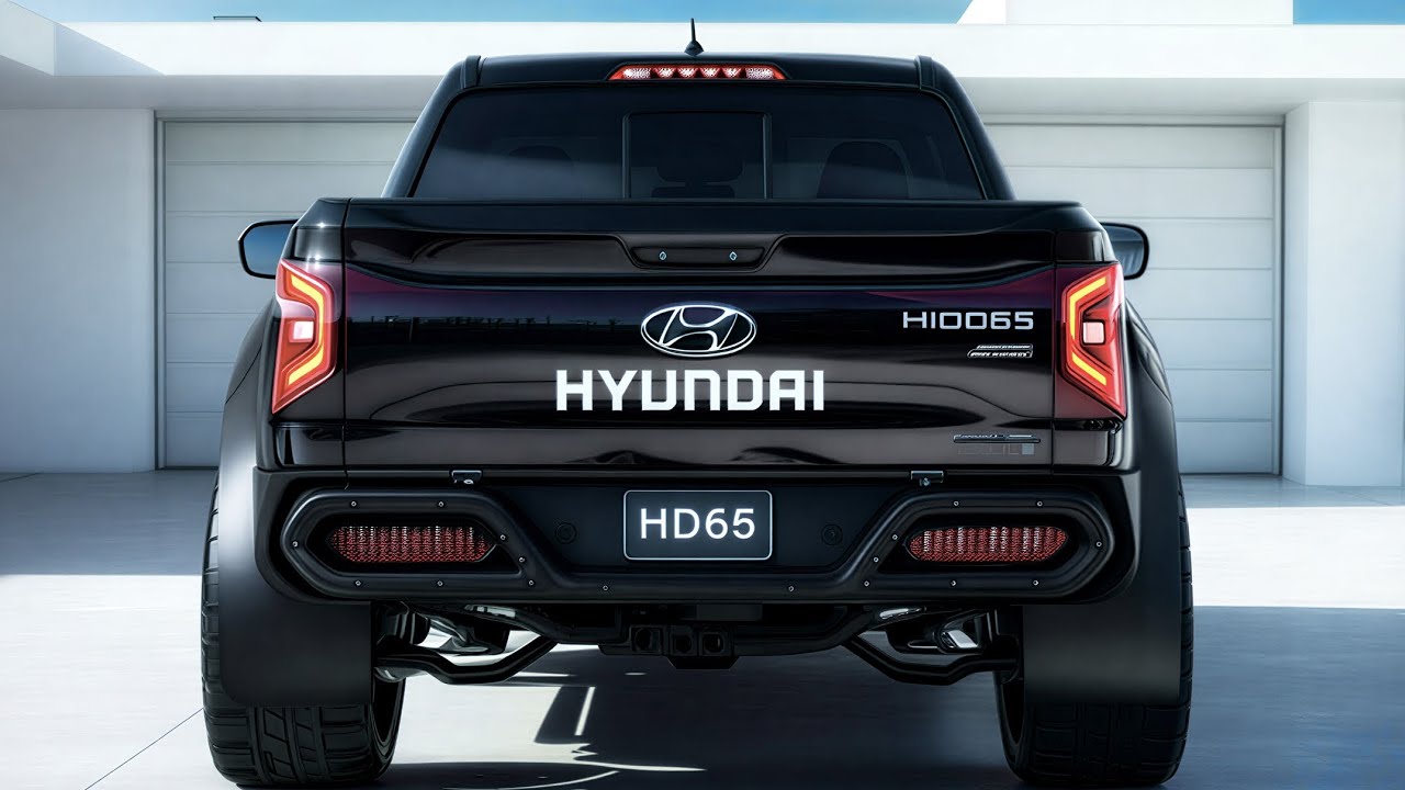 현대가 트럭 세계를 충격에 빠뜨렸다! 2026 HD65 픽업은 도로를 지배할 준비된 헤비듀티 괴물이다!!