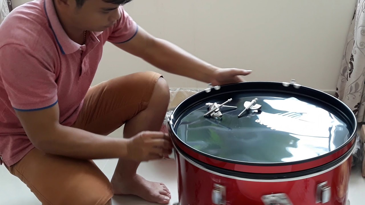 Hướng dẫn lắp ráp 1 bộ trống nhạc jazz cơ - Part 1